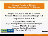 Hardware requirement to install Blender