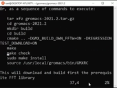 Installation of Gromacs on Windows OS - thumb